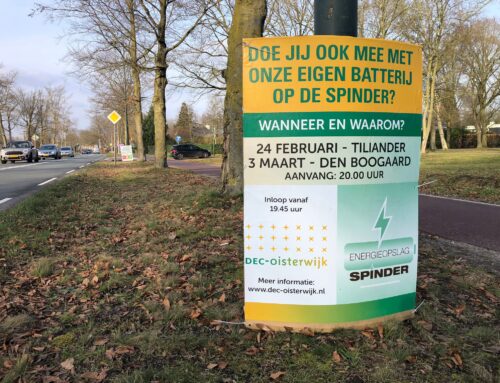 Informatieavonden over Energieopslag Spinder bij coöperaties
