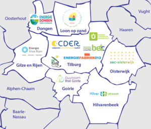 Organisatie betrokken inwoners Hart van Brabant lokale energiecoöperaties Energieopslag Spinder